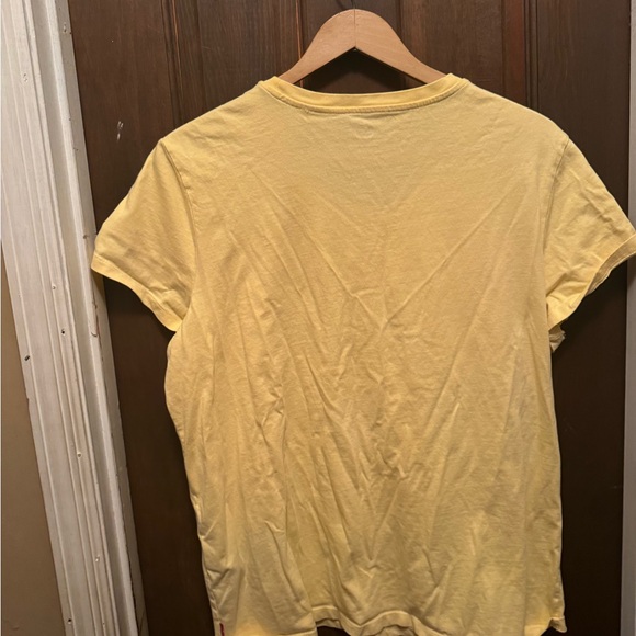 Women’s XL Yellow Levi’s Short Sleeve Shirt - Picture 7 of 8